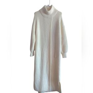 Akira Maxi Turtleneck Sweater Coat/Dress